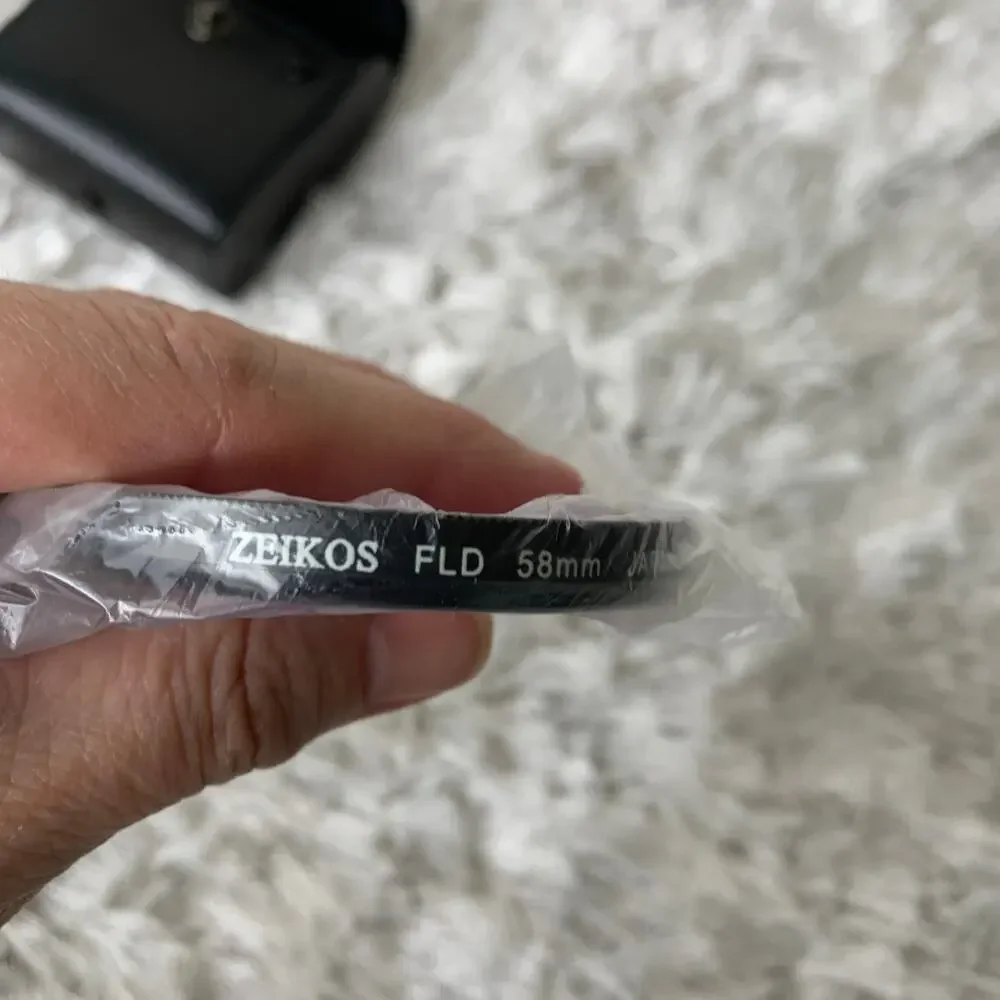Zeikos 58mm Filters UV and CPL Japan Optics